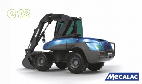 Dana Collaborates with Mecalac to Provide e-Drivetrain for World's First Electric Compact Wheeled Excavator